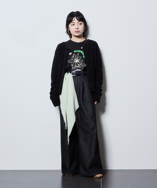 CITYSHOP(シティーショップ)の「ROUTINE SCARF:ストール(ストール/ショール・レディース・ブラウン/グレー/ブルー系その他/オレンジ/グリーン・FREE)」の12枚目の写真