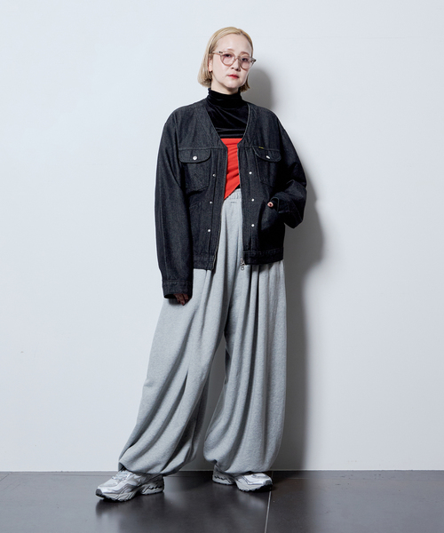 CITYSHOP(シティーショップ)の「ROUTINE SCARF:ストール(ストール/ショール・レディース・ブラウン/グレー/ブルー系その他/オレンジ/グリーン・FREE)」の15枚目の写真
