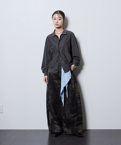 CITYSHOP(シティーショップ)の「ROUTINE SCARF:ストール(ストール/ショール・レディース・ブラウン/グレー/ブルー系その他/オレンジ/グリーン・FREE)」の17枚目の写真