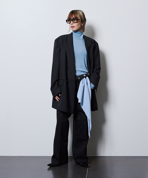 CITYSHOP(シティーショップ)の「ROUTINE SCARF:ストール(ストール/ショール・レディース・ブラウン/グレー/ブルー系その他/オレンジ/グリーン・FREE)」の18枚目の写真