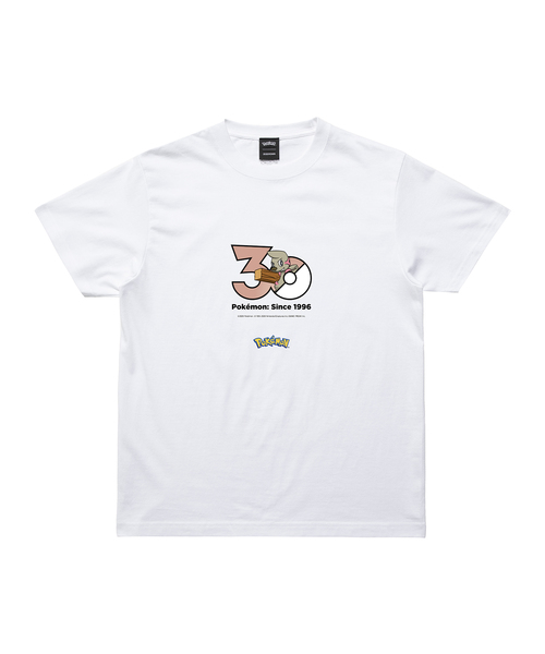 ZOZOSPOT(ゾゾスポット)の「Pokemon 30th Anniversary 1025 T-shirt 「ドッコラー」(Tシャツ/カットソー・レディース・ホワイト・SMALL/MEDIUM/LARGE/X-LARGE/XX-LARGE/XXX-LARGE/100cm/110cm/120cm/130cm/140cm/150cm/160cm)」の1枚目の写真