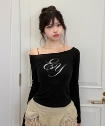 EMMY（エミー）の「ロゴシアーカットソー（Tシャツ/カットソー）」