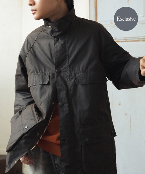 Barbour(バブアー)の「Barbour EXCLUSIVE SUGARLUMPBEDALE(その他アウター・メンズ・ダークブラウン/カーキ・36/44/42/40/38)」の1枚目の写真