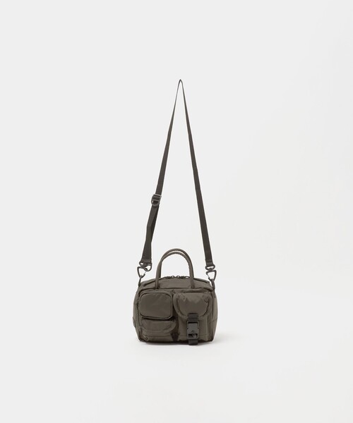 BAICYCLON by Bagjack(バイシクロン バイ バグジャック)の「<BAICYCLON>マルチポケット 2WAY ショルダーバッグ(ショルダーバッグ・レディース・ブラック/ダークブラウン・FREE)」の6枚目の写真