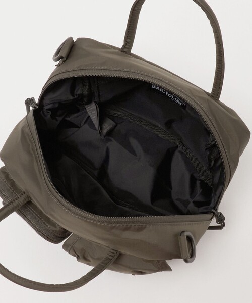 BAICYCLON by Bagjack(バイシクロン バイ バグジャック)の「<BAICYCLON>マルチポケット 2WAY ショルダーバッグ(ショルダーバッグ・レディース・ブラック/ダークブラウン・FREE)」の16枚目の写真
