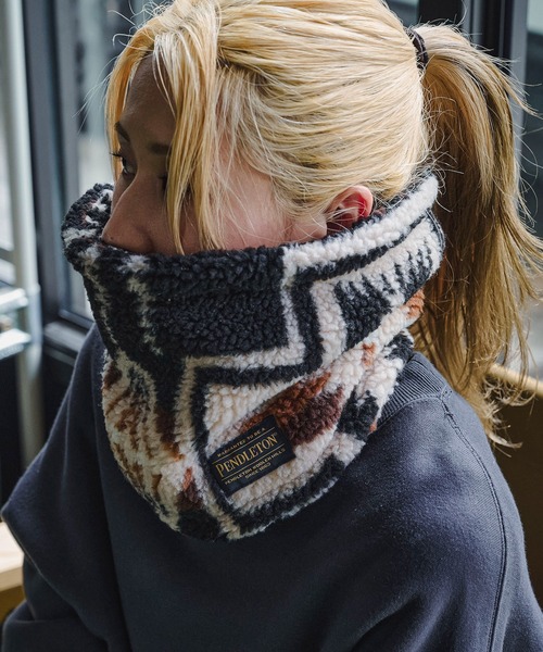 PENDLETONT×GORDON MILLER BOA SNOOD（ネックウォーマー/スヌード