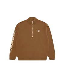 AAPE NOW HALF ZIP KNIT