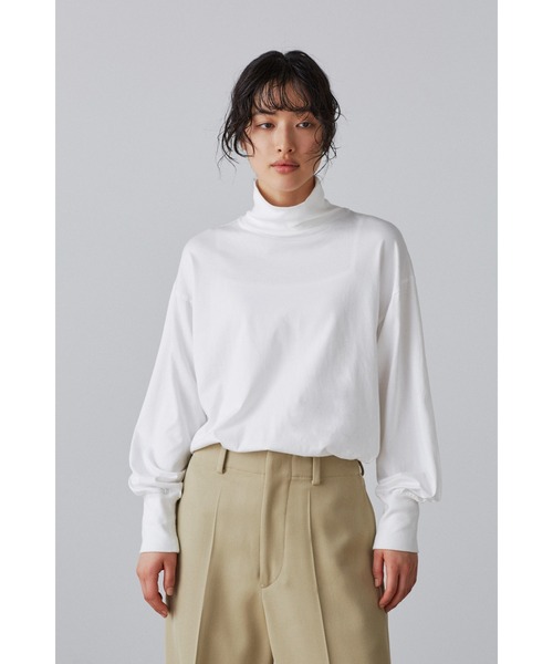 YLEVE(イレーヴ)の「YLEVE / SOFT ORGANIC COTTON TURTLE(Tシャツ/カットソー・レディース・ホワイト・1)」の1枚目の写真