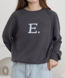 EGLANTINE ドロストロゴニットプルオーバー