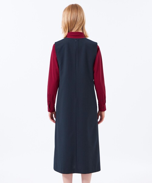 MACKINTOSH PHILOSOPHY(マッキントッシュ フィロソフィー)の「【CRANWELL JUMPSKIRT(クランウェルジャンプスカート)】(ワンピース・レディース・ダークネイビー/グレー系その他2・38/36)」の7枚目の写真