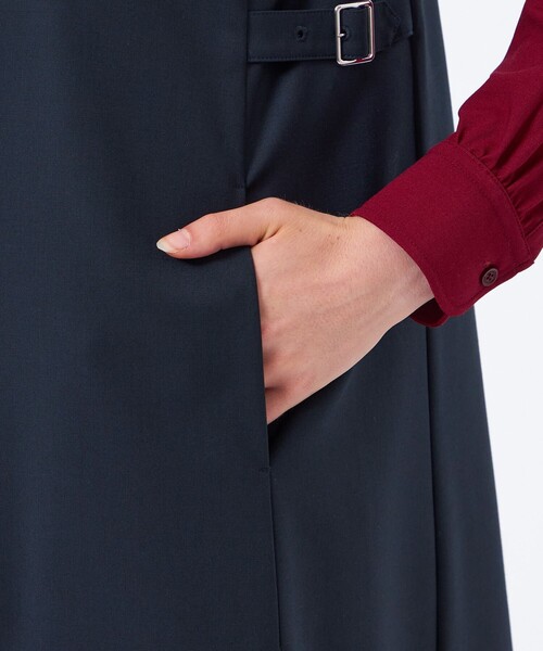MACKINTOSH PHILOSOPHY(マッキントッシュ フィロソフィー)の「【CRANWELL JUMPSKIRT(クランウェルジャンプスカート)】(ワンピース・レディース・ダークネイビー/グレー系その他2・38/36)」の8枚目の写真