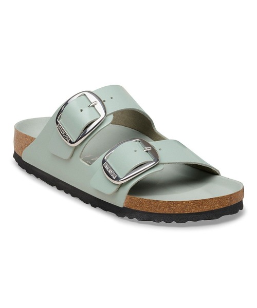 BIRKENSTOCK(ビルケンシュトック)の「【公式】ビルケンシュトック Arizona Big Buckle/アリゾナ ビッグバックル ナチュラルレザー パテント(サンダル・レディース・サファリグリーン・25cm【ナロー幅】/24.5cm【ナロー幅】/24cm【ナロー幅】/23cm【ナロー幅】/22.5cm【ナロー幅】)」の2枚目の写真