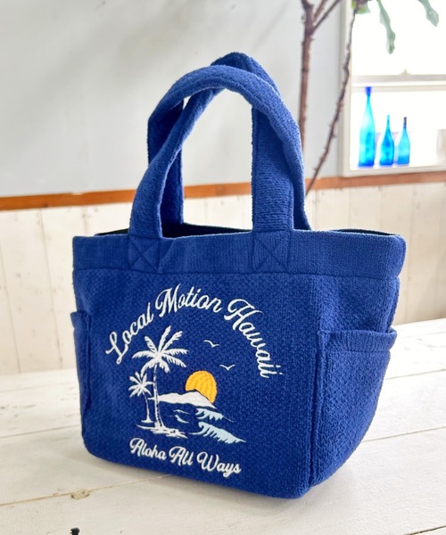 LOCALMOTION HAWAII(ローカルモーション ハワイ)の「モールニットトート(トートバッグ・レディース・ホワイト・ONE SIZE)」の5枚目の写真
