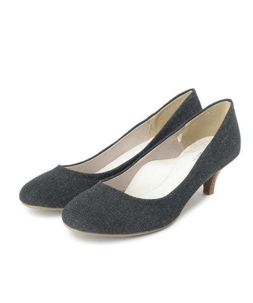 HusHusH（ハッシュアッシュ）の「ベーシックパンプス（パンプス・レディース・グリーン/ピンク/グレー/ブラック・25/45/35）」の2枚目の写真