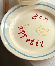 Made in I(���C�h�C���A�C)��Bon appetit cat plate(�H��)