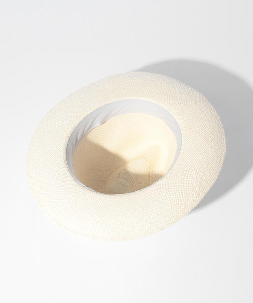 KIJIMA TAKAYUKI（キジマ　タカユキ）の「KIJIMA TAKAYUKI / パナマハット（ハット・メンズ・ブラック/オフホワイト・2(59cm)/1(57cm)/3(61cm)）」の9枚目の写真