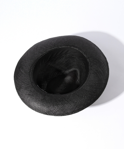 KIJIMA TAKAYUKI（キジマ　タカユキ）の「KIJIMA TAKAYUKI / パナマハット（ハット・メンズ・ブラック/オフホワイト・2(59cm)/1(57cm)/3(61cm)）」の6枚目の写真