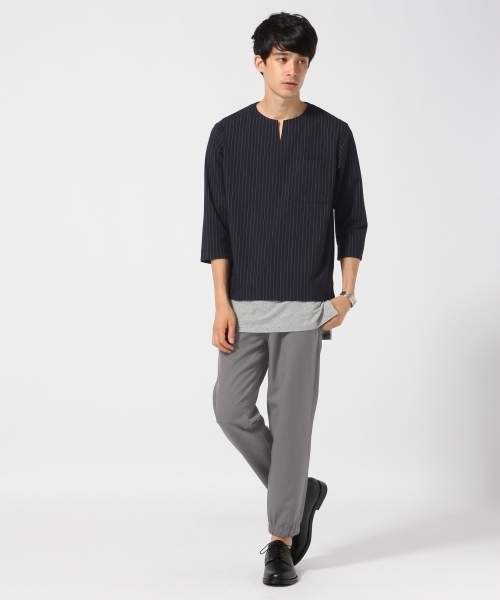 RAGEBLUE（レイジブルー）の「PEシャーリングアンクルパンツ/726278（その他パンツ・メンズ・ネイビー/ブラック/グレー系その他・MEDIUM/LARGE）」の14枚目の写真