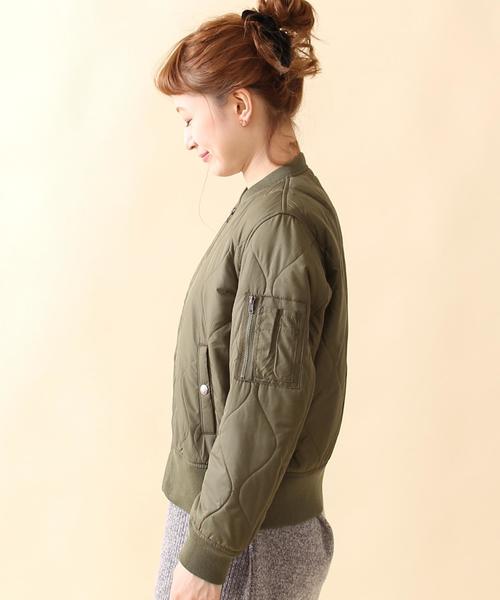 coen（コーエン）の「OUTLAST(R)MA-1（MA-1・レディース・オリーブ/ネイビー・MEDIUM/LARGE）」の5枚目の写真