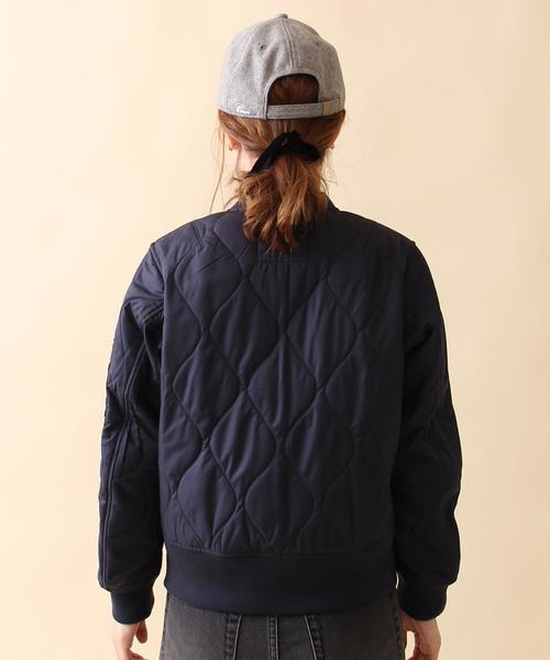 coen（コーエン）の「OUTLAST(R)MA-1（MA-1・レディース・オリーブ/ネイビー・MEDIUM/LARGE）」の12枚目の写真