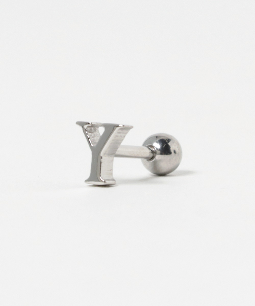 ANCHOR(アンカー)の「アルファベットピアス Y(ピアス(片耳用)・メンズ・シルバー・FREE)」の1枚目の写真