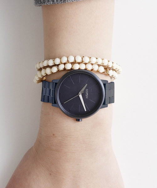 NIXON(ニクソン)の「THE KENSINGTON(アナログ腕時計・レディース・ホワイト×ゴールド/ピンクゴールド/ゴールド/その他/ゴールド系その他/ホワイトゴールド/その他1/インディゴブルー/その他2/ブラック×ゴールド/ピンク系その他/ブラック/その他3/ネイビー/ブルー系その他/その他4/その他5/ゴールド系その他2/シルバー×ゴールド・FREE)」の7枚目の写真