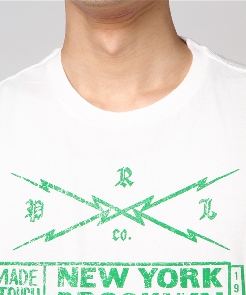 Denim & Supply Ralph Lauren（デニムアンドサプライラルフローレン）の「コットン ジャージー グラフィック Tシャツ（Tシャツ/カットソー・メンズ・ホワイト・MEDIUM/SMALL/X-SMALL/X-LARGE/LARGE）」の6枚目の写真