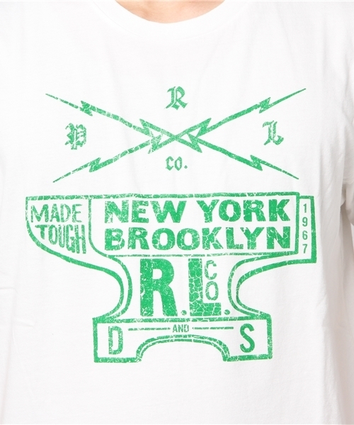 Denim & Supply Ralph Lauren（デニムアンドサプライラルフローレン）の「コットン ジャージー グラフィック Tシャツ（Tシャツ/カットソー・メンズ・ホワイト・MEDIUM/SMALL/X-SMALL/X-LARGE/LARGE）」の9枚目の写真