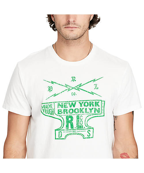 Denim & Supply Ralph Lauren（デニムアンドサプライラルフローレン）の「コットン ジャージー グラフィック Tシャツ（Tシャツ/カットソー・メンズ・ホワイト・MEDIUM/SMALL/X-SMALL/X-LARGE/LARGE）」の2枚目の写真