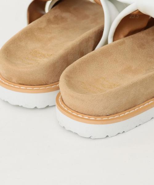 Another Edition（アナザーエディション）の「Another Edition×CASSELINI リボンサンダル ◆（サンダル・レディース・ブラック/ターコイズブルー/ホワイト・24.0cm/23.0cm/23.5cm）」の8枚目の写真
