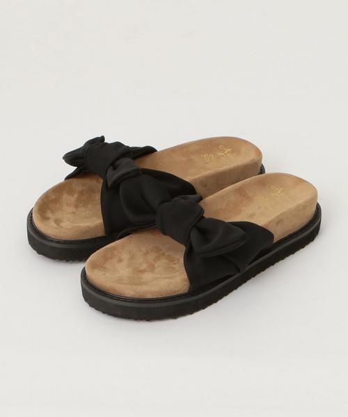 Another Edition（アナザーエディション）の「Another Edition×CASSELINI リボンサンダル ◆（サンダル・レディース・ブラック/ターコイズブルー/ホワイト・24.0cm/23.0cm/23.5cm）」の14枚目の写真