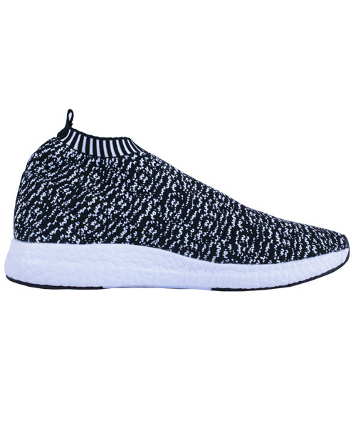 8(eight)(エイト)の「ニットMIX ミッドカットスニーカー(スニーカー・メンズ・ブラック×レッド/ブラック×ホワイト/ブラック×グレー・27.0cm/28.0cm/26.0cm/25.0cm/26.5cm/25.5cm)」の9枚目の写真