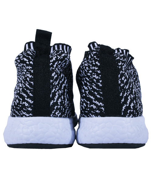 8(eight)(エイト)の「ニットMIX ミッドカットスニーカー(スニーカー・メンズ・ブラック×レッド/ブラック×ホワイト/ブラック×グレー・27.0cm/28.0cm/26.0cm/25.0cm/26.5cm/25.5cm)」の10枚目の写真