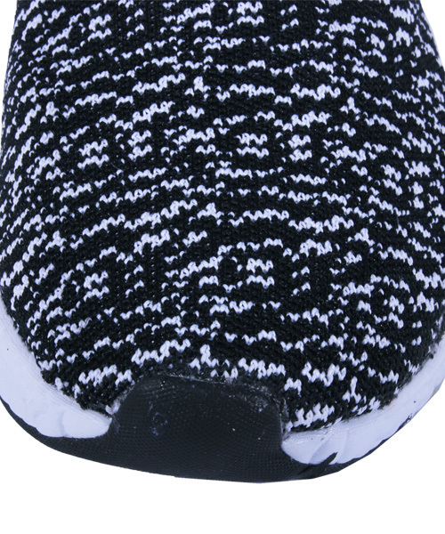 8(eight)(エイト)の「ニットMIX ミッドカットスニーカー(スニーカー・メンズ・ブラック×レッド/ブラック×ホワイト/ブラック×グレー・27.0cm/28.0cm/26.0cm/25.0cm/26.5cm/25.5cm)」の12枚目の写真