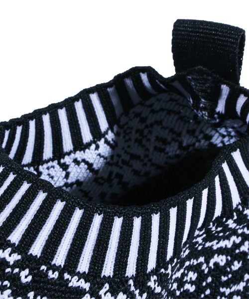 8(eight)(エイト)の「ニットMIX ミッドカットスニーカー(スニーカー・メンズ・ブラック×レッド/ブラック×ホワイト/ブラック×グレー・27.0cm/28.0cm/26.0cm/25.0cm/26.5cm/25.5cm)」の15枚目の写真