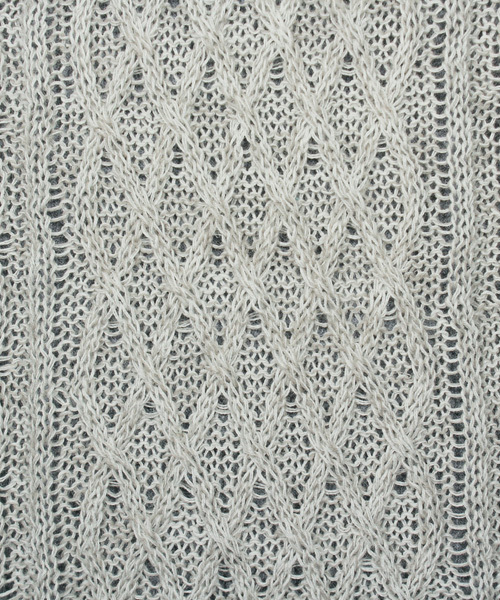 ８(eight)（エイト）の「フィッシャーマン 半袖 サマーニット Vネック（Tシャツ/カットソー・メンズ・ロイヤルブルー/サックスブルー/ワイン/グレー/ネイビー/ホワイト/ブラック・LARGE/MEDIUM/X-LARGE）」の11枚目の写真