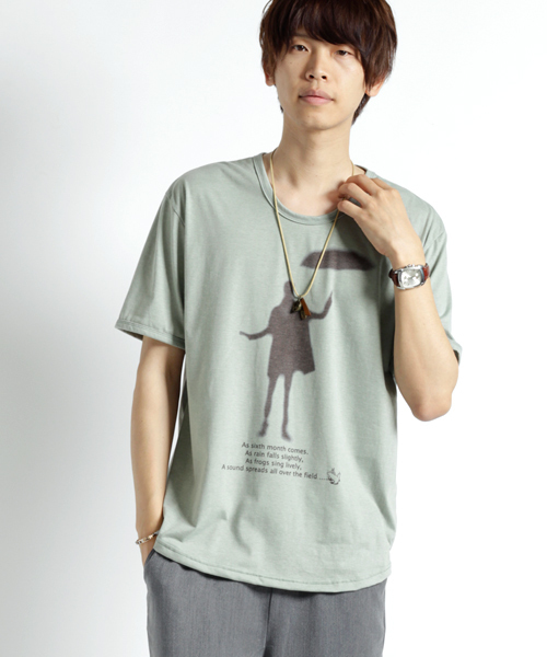 MONO-MART（モノマート）の「グラフィック デザイン Tシャツ オーバーサイズ カットソー（Tシャツ/カットソー・メンズ・グレー系その他2/グレー系その他3/グレー系その他4/グリーン系その他/グリーン系その他2/ホワイト系その他5/グレー系その他/ブルー系その他2/ブルー系その他3/ブルー系その他4/ブルー系その他5/ブルー系その他/ホワイト系その他/ホワイト系その他3/ベージュ系その他/ホワイト系その他2/ホワイト系その他4/イエロー系その他2/ホワイト系その他6/ホワイト系その他7/イエロー系その他/グレー系その他5/ブルー系その他6・FREE/フリー）」の19枚目の写真