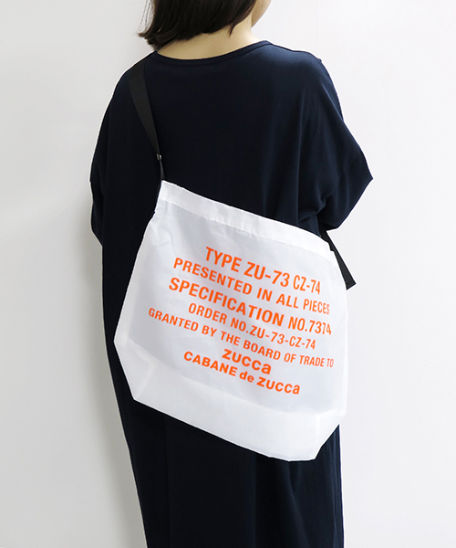 ZUCCa(ズッカ)の「(O)PEエコバッグ*(エコバッグ/サブバッグ・メンズ・ホワイト/カーキ/ブラック/イエロー・FREE)」の10枚目の写真