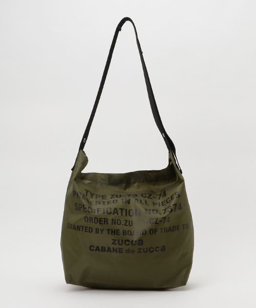 ZUCCa(ズッカ)の「(O)PEエコバッグ*(エコバッグ/サブバッグ・メンズ・ホワイト/カーキ/ブラック/イエロー・FREE)」の3枚目の写真