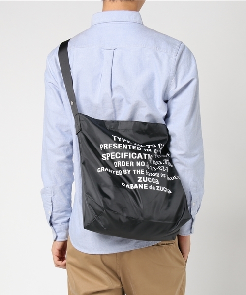 ZUCCa(ズッカ)の「(O)PEエコバッグ*(エコバッグ/サブバッグ・メンズ・ホワイト/カーキ/ブラック/イエロー・FREE)」の9枚目の写真