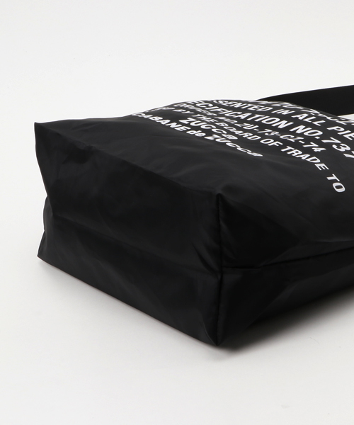 ZUCCa(ズッカ)の「(O)PEエコバッグ*(エコバッグ/サブバッグ・メンズ・ホワイト/カーキ/ブラック/イエロー・FREE)」の6枚目の写真