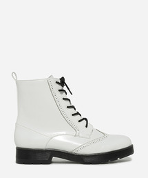 ブログディテールコンバットブーツ / BROGUE DETAIL COMBAT BOOTS