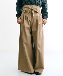MERLOT | サッシュベルト付きワイドパンツ643-7527(その他パンツ)