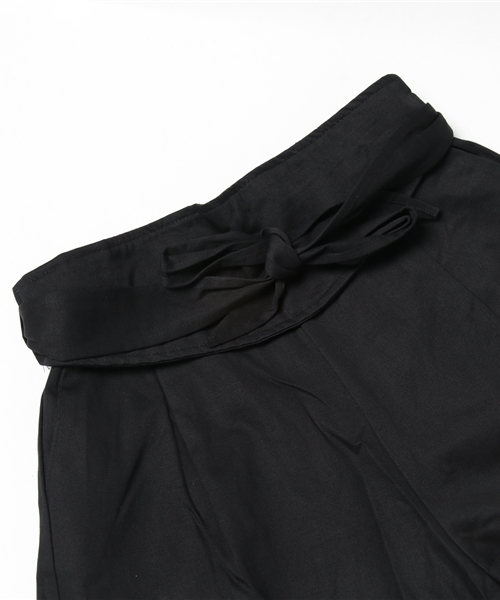MERLOT(メルロー)の「サッシュベルト付きワイドパンツ643-7527(その他パンツ・レディース・レッド/ベージュ/カーキ/ブラック・FREE)」の8枚目の写真