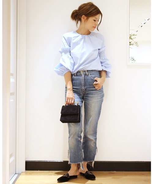 ドゥーズィエムクラス　MARILYN MOON PUFF SIEEVE ブラウス Marilyn Moon（マリリンムーン）の「MARILYN MOON PUFF SIEEVE BIOUSE