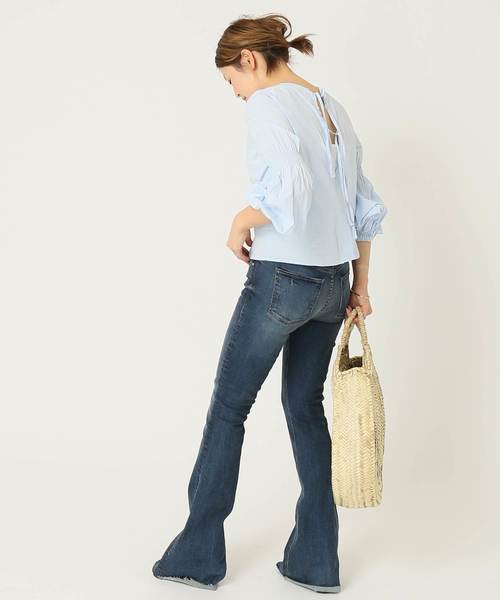 シャツ/ブラウス(長袖/七分) MARILYN MOON PUFF SIEEVE BIOUSE Marilyn Moon（マリリンムーン）の「MARILYN MOON PUFF SIEEVE BIOUSE