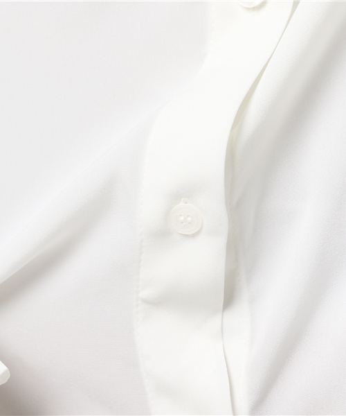 PUNYUS(プニュズ)の「テロテロシャツワンピース(シャツワンピース・レディース・ホワイト/ブラック/ピンク・1/2/3/4)」の10枚目の写真