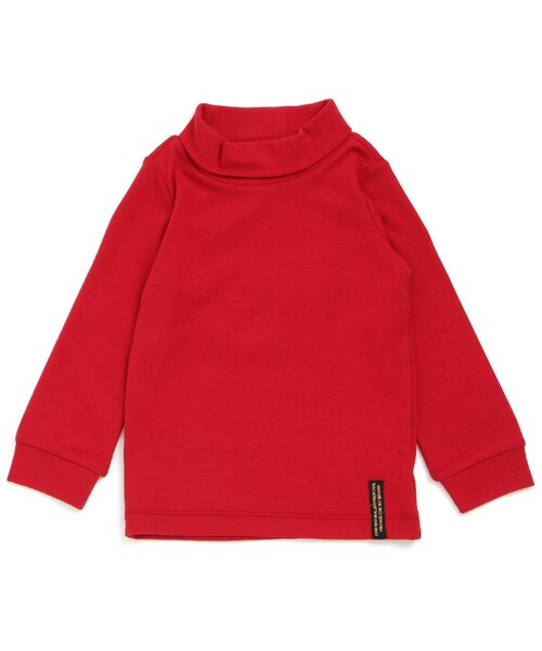 Seraph（セラフ）の「/オフタートルTシャツ（Tシャツ/カットソー・キッズ・チャコール/グレー/レッド/アイボリー・80/95/130/120/100/110/140/90）」の4枚目の写真