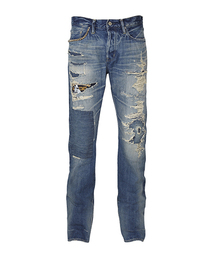 HYSTERIC GLAMOUR | APR加工デニム スリムストレートPT(デニムパンツ)