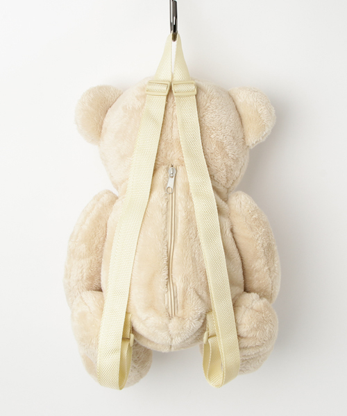 WEGO（ウィゴー）の「WEGO/クマヌイグルミリュック（バックパック/リュック・レディース・ブラック/キャメル・FREE）」の9枚目の写真